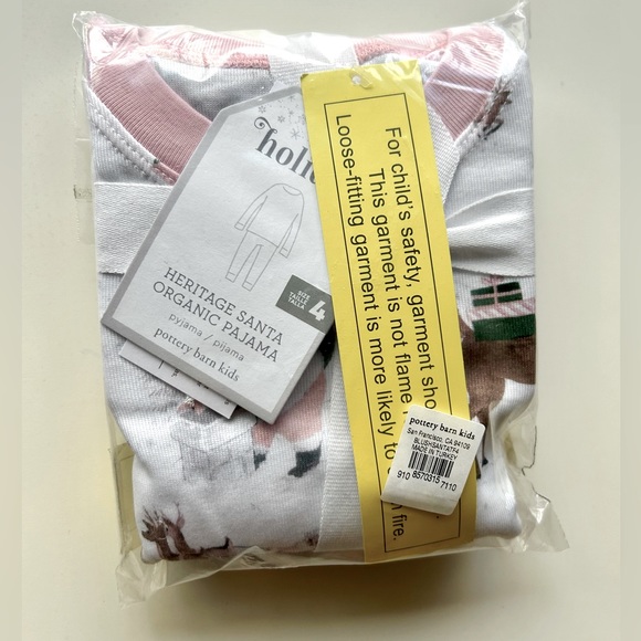 Pottery Barn Kids Heritage Organic Pajama Set - Picture 2 of 4